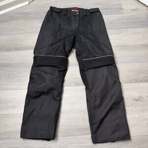 Bilt BLW 5 Waterproof Motorcycle Pants Black Padded Knees Women’s Medium